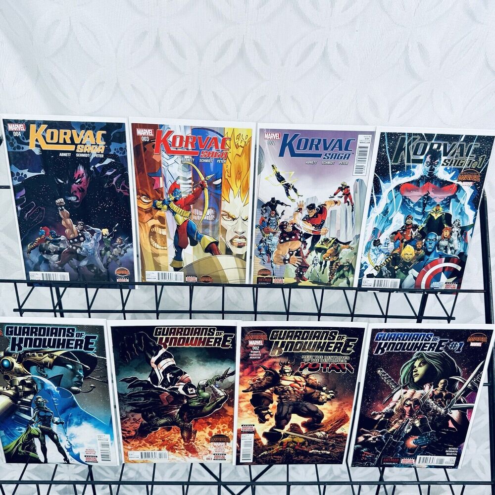 Secret Wars Guardian Of Knowhere 1-4 & Korvac Saga 1-4 Lot 2015‎ Battleworld